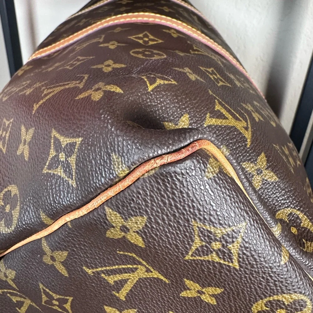 Authentic 1993 Louis Vuitton Monogram Carryall 50 Duffel Bag